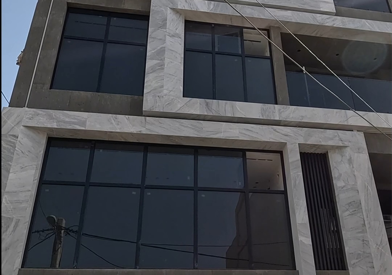 پروژه نصب پنجره دوجداره UPVC آذین دژ